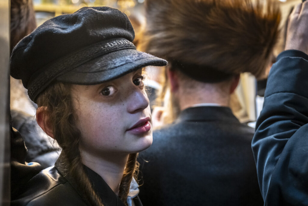Hasidic Jews in Lezajsk