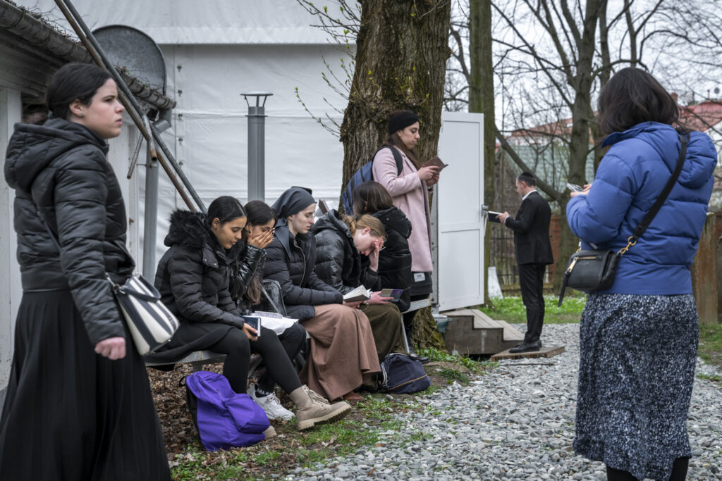 Hasidic Jews in Lezajsk